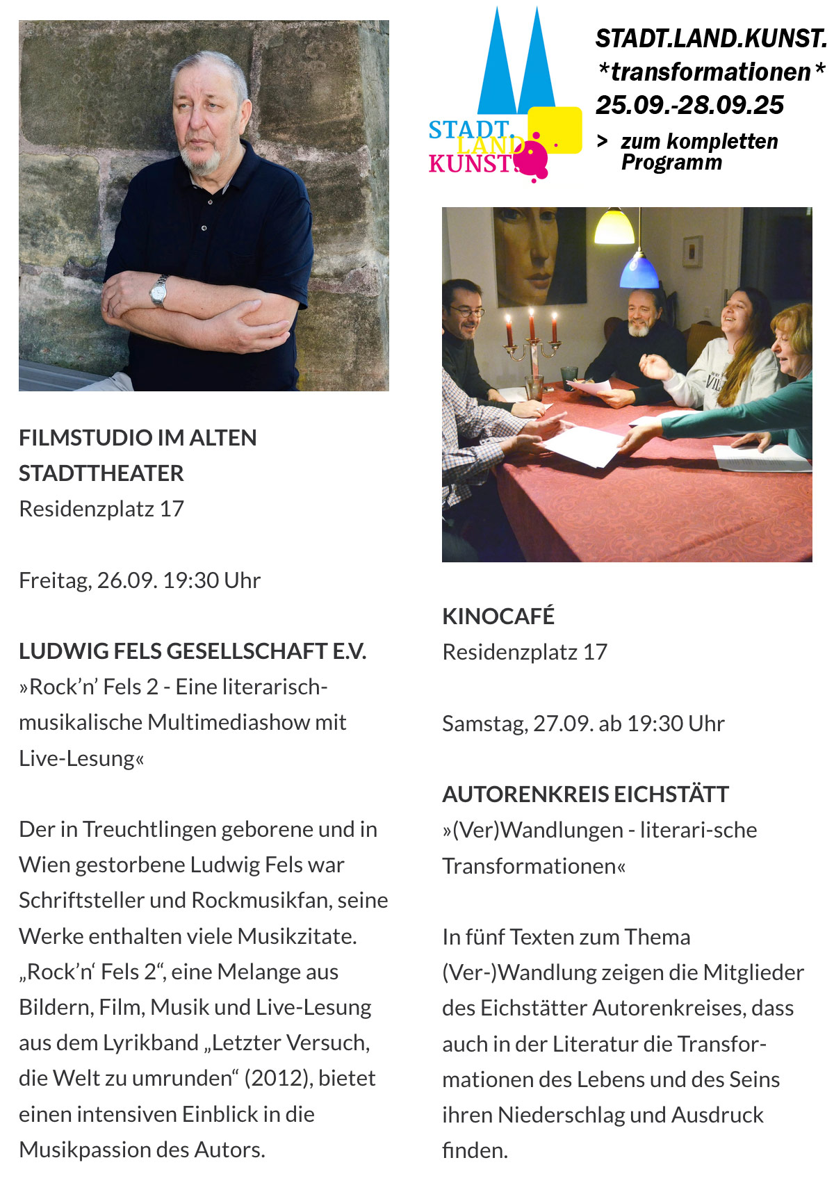STADT.LAND.KUNST. Eichstätt
