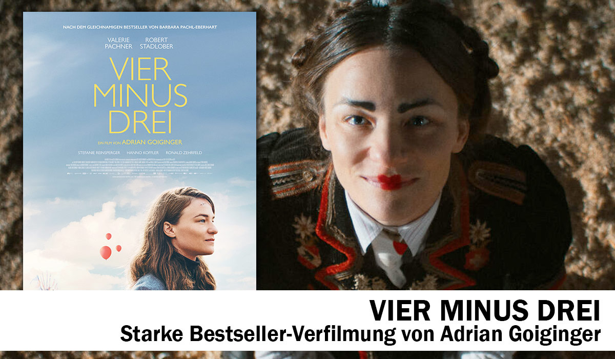 Vier minus Drei